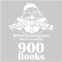 900 Books Badge